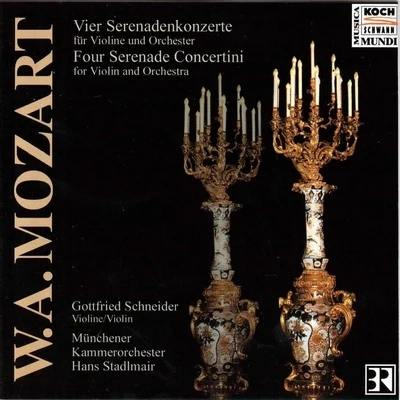 Gottfried SchneiderBaden-Baden South West German Radio Symphony OrchestraMozart: Four Serenade Concertini for Violin and Orchestra