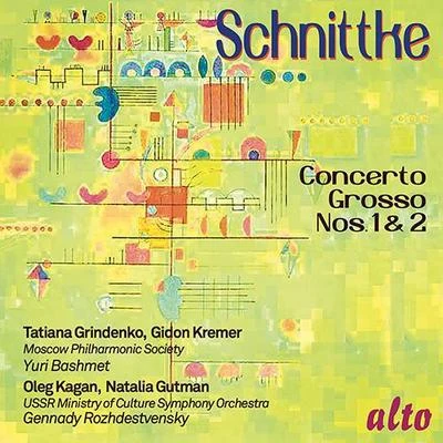 Yuri BashmetSCHNITTKE, A.: Concerti grossi Nos. 1 and 2 (Grindenko, Kagan, Gutman, Kremer, Moscow Philharmonic Society, Bashmet, Rozhdestvensky)