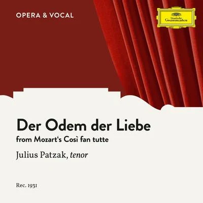 Julius PatzakEmmy LooseAlfred PoellAugust JareschKarl DönchClemens KraussWiener PhilharmonikerStefii LeverenzKurt PregerHilde ZadekMozart: Così fan tutte: Der Odem der Liebe