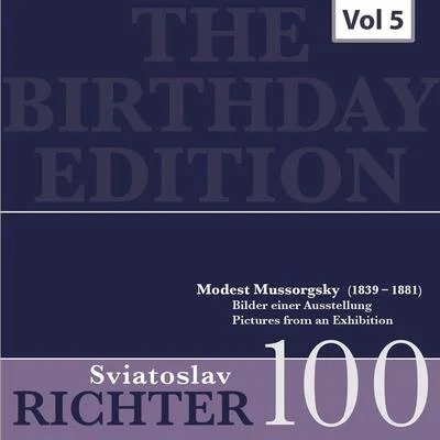 Sviatoslav Richter/Stanislaw Wislocki/Warsaw National Philharmonic OrchestraThe Birthday Edition - Sviatoslav Richter, Vol. 5