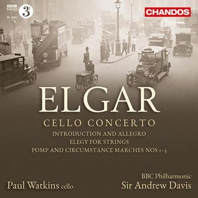 Paul WatkinsELGAR, E.: Cello Concerto in E Minor, Op. 85Introduction and AllegroElegy5 Military Marches, "Pomp and Circumstance" (Watkins)