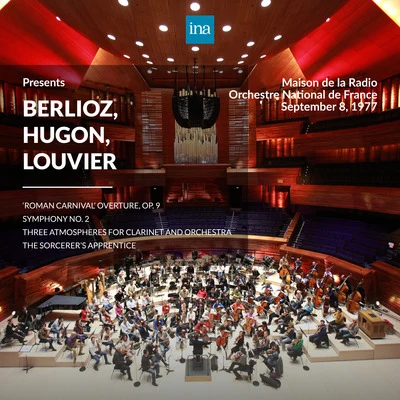 Emmanuel Krivine/Orchestre national de France/Bertrand ChamayouINA Presents: Berlioz, Hugon, Louvier by Orchestre National de France at the Maison de la Radio (Recorded 8th September 1977)