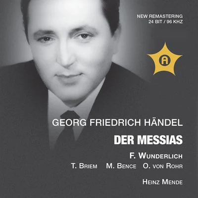 Margarete Bence (/August Messthaler/Fritz Wunderlich/Marcel CouraudHandel: Messiah, HWV 56 (Sung in German) [Live]