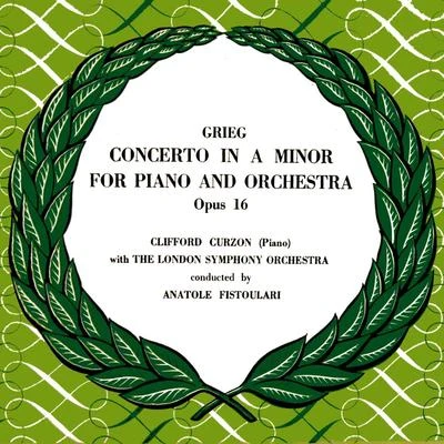 Anatole Fistoulari/L'Orchestre de la Societe des Concerts du Conservatoire de ParisGrieg: Concerto in A Minor