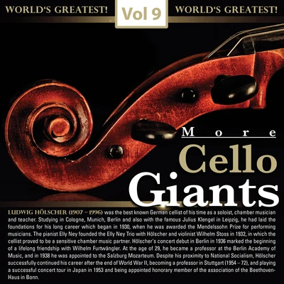 Elly NeyMore Cello Giants, Vol. 9