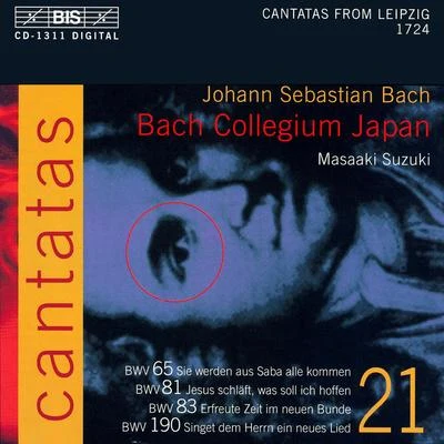 Robin BlazeBACH, J.S.: Cantatas, Vol. 21 (Suzuki) - BWV 65, 81, 83, 190