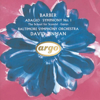 Sergiu Comissiona/Baltimore Symphony OrchestraBarber: Adagio; Symphony No.1 etc.