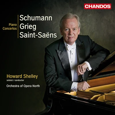 Howard Shelley/London Mozart PlayersSCHUMANN, R.: Piano Concerto, Op. 54GRIEG, E.: Piano Concerto, Op. 16SAINT-SAENS, C.: Piano Concerto No. 2 (Shelley)