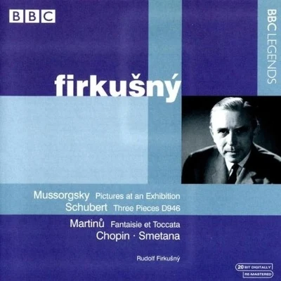 Symphonieorchester Radio Luxemburg/Rudolf Firkušný/Felix Mendelssohn/Louis de Froment/Philharmonia Hungarica/Reinhard Peters/Michael Ponti/Ruggero Ricci/Volker Schmidt Gertenbach/Berliner SimphonikerMussorgsky: Pictures at an ExhibitionSchubert: Three Pieces D946Martinů: Fantaisie et ToccataChopin, Smetana