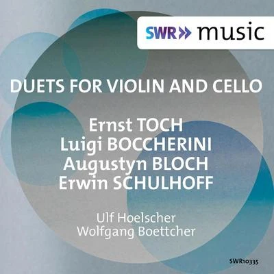 Ernst KrenekWolfgang BoettcherToch, Boccherini, Bloch & Schulhoff: Duets for Violin & Cello