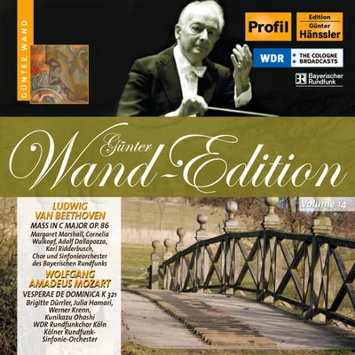 NDR Sinfonieorchester/Gunter WandBEETHOVEN: Mass in C MajorMOZART, W.A.: Vesperae solennes de Dominica (Wand Edition, Vol. 14)