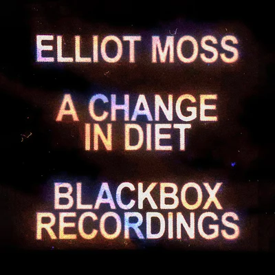 Elliot MossA Change in Diet - Live Blackbox Recordings