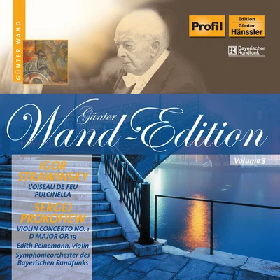 NDR Sinfonieorchester/Gunter WandSTRAVINSKY, I.: Firebird SuitePulcinella SuitePROKOFIEV, S.: Violin Concerto No. 1 (Wand Edition, Vol. 3)