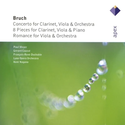 Gérard CausséBruch : Works for Clarinet & Viola-Apex