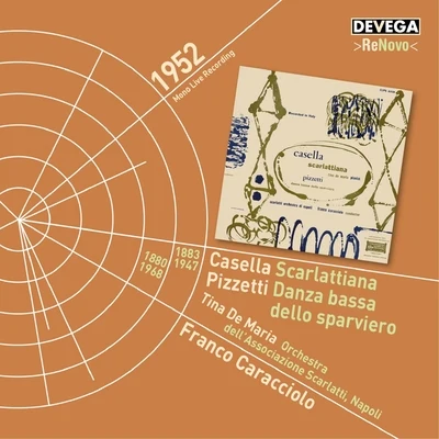 Orchestra Sinfonica di Milano della RAI/Franco Caracciolo/Emil GilelsCasella: Scarlattiana - Pizzetti: Danza bassa dello sparviero