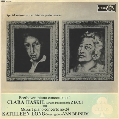 Clara HaskilMozart: Piano Concerto No. 24Beethoven: Piano Concerto No. 4Schumann: Waldszenen