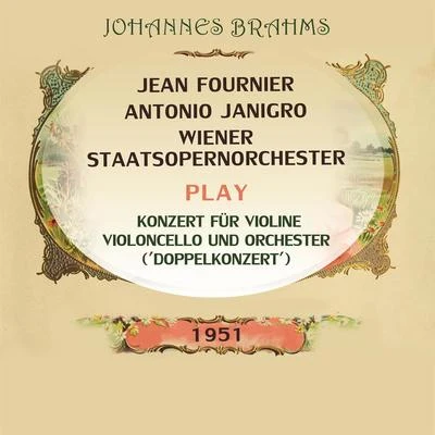 Wiener StaatsopernorchesterTeresa BerganzaIstván KertészJean FournierAntonio JanigroWiener Staatsopernorchester spielen: Johannes Brahms: Konzert für Violine, Violoncello und Orchester (Doppelko