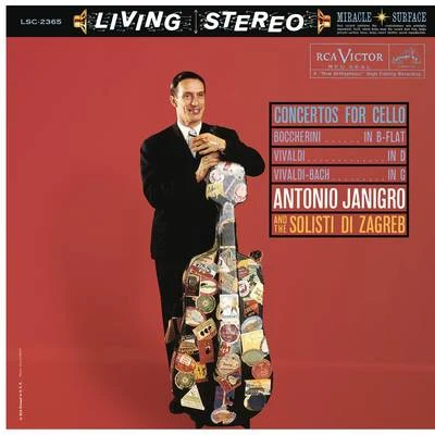 Antonio JanigroAntonio Janigro Plays Boccherini, Vivaldi & Bach Cello Concertos