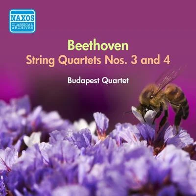 Budapest String QuartetBEETHOVEN: String Quartets Nos. 3 and 4 (Budapest String Quartet) (1956)