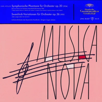 Fritz Lehmann/Giuseppe Palomba/RIAS Sinfonie Orchester Berlin/Maria Stader/Carlo Goldoni/Wolfgang Sawallisch/Giovanni Gamerra/Kölner Rundfunk-Sinfonie-Orchester/Lorenzo Da Ponte/Orchester des NWDR HamburgSweelinck Variations, Op. 56 "Mein junges Leben hat ein End"