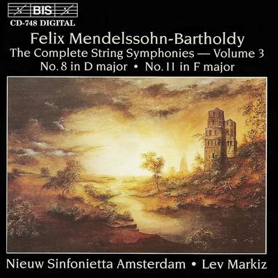 Amsterdam Sinfonietta/Geoffrey PatersonMENDELSSOHN: String Symphonies Nos. 8 and 11