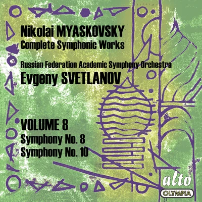 USSR Symphony OrchestraMyaskovsky: Complete Symphonies, Volume 8 – Symphonies Nos. 8 and 10 - Svetlanov