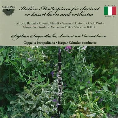 Ferruccio BusoniItalian Masterpieces for Clarinet or Basset Horn and Orchestra