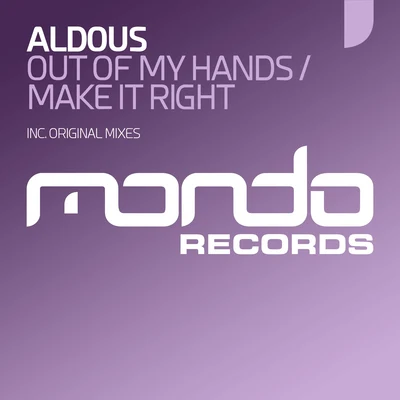 AldousOut Of My Hands EP