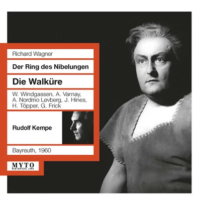 Rudolf Kempe/Vienna Philharmonic OrchestraWAGNER, R.: Walküre (Die) [Opera] (Windgassen, Varnay, Nordmo-Løvberg, Hines, Töpper, Frick, Bayreuth Festival Orchestra, Kempe) (1960)