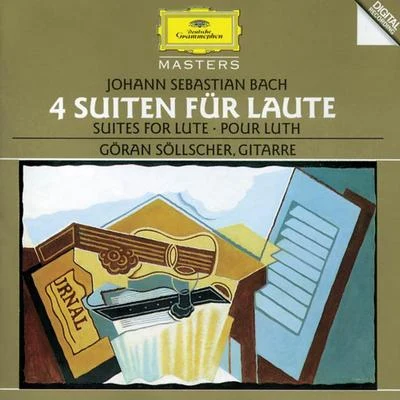 Göran SöllscherBach: 4 Suites For Lute