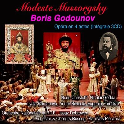 Issayb DobrowenBoris Godounov, Modeste Mussorgsky, Opéra en 4 actes (Intégrale 3 CD)