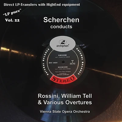 Albert Linder/Vienna State Opera OrchestraOpera Overtures - ROSSINI, G.REZNICEK, E.N. vonAUBER, D.-F.LISZT, F.SAINT-SAËNS, C.(LP Pure, Vol. 22) (1958)