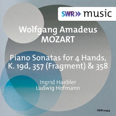 Ingrid HaeblerMOZART, W.A.: Sonatas for Piano 4 Hands, K. 19d, 357 and 358 (Haebler, L. Hoffmann) (1956)