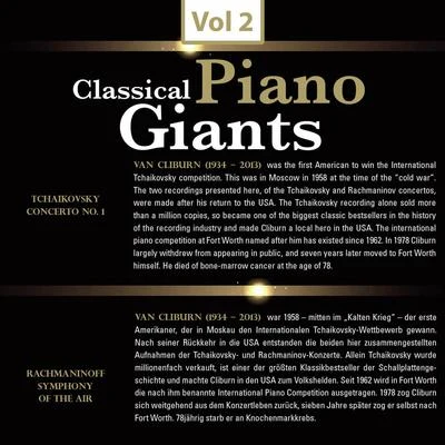 Van Cliburn/Raymond Lewenthal/Olga PrjadkoPiano Giants, Vol. 2