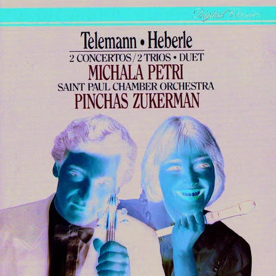 Michala PetriTelemann: Concerto in A Minor, Duet in C Major, Trio Sonatas - Heberle: Recorder Concerto in G Major