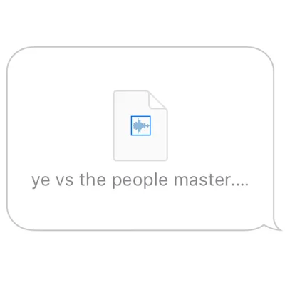 King Kong Music/Kanye West/CVPELLV/Smash TV/PLC/Teddy Killerz/KICKS & SNARES/Desomorphine BrothersYe vs. the People (starring TI as the People)