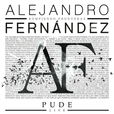 Alejandro FernándezPude (Live)