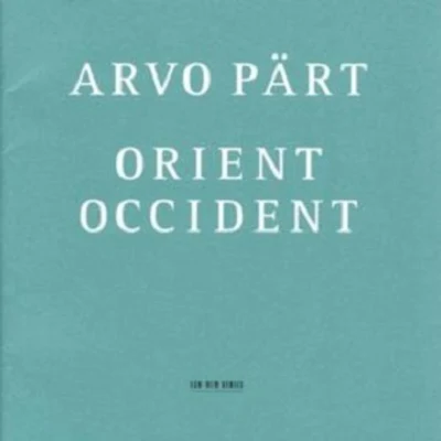 Arvo Pärt/Ivan Moody/Tannie Willemstijn/Goeyvaerts String Trio/Jeroen Reuling/Elsbeth Gerritsen/Alex Vermeulen/Philippe Graffin/Roger ChaseOrient & Occident