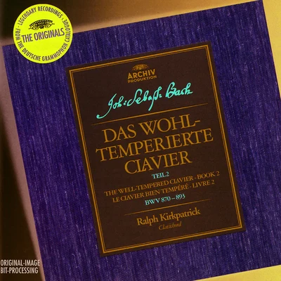 SWF Sinfonieorchester Baden-Baden/Ralph KirkpatrickPrelude and Fugue in B minor (WTK, Book II, No.24), BWV 893