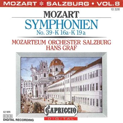 The Salzburg Mozateum Orchestra/Hans GrafMozart, W.A.: symphonies, Vol. 8 (Salzburg Mozart EU M orchestra, graf) - no是. 39, 52K. A女孩. 220 安定 223