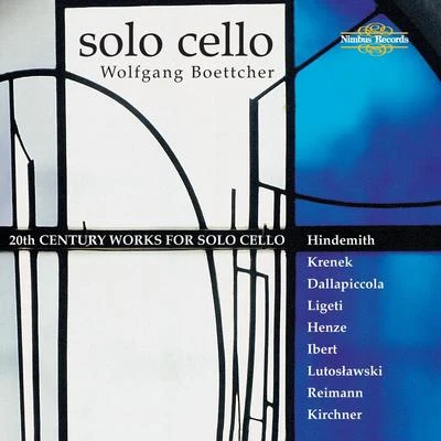 Wolfgang BoettcherWitold Lutoslawski20th Century Works for Solo Cello