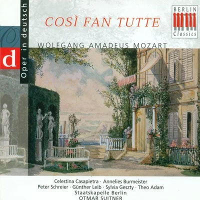 Berlin StaatskapelleWilliam SteinbergBronislaw HubermanMOZART, W.A.: Cosi fan tutte (Opera) [Highlights] [Sung in German] [Suitner]