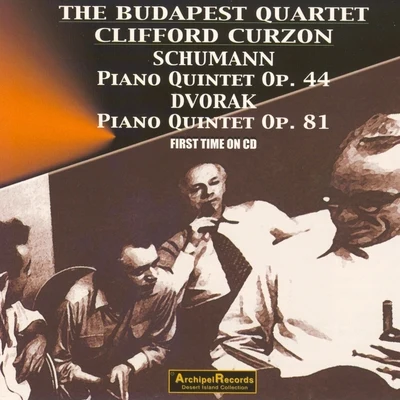 The Budapest QuartetSchumann: piano quintet op.44 - Dvorak: piano quintet op.81