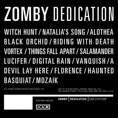 Zomby/New Kidz/古代祐三/Solo/Wudwerd/Milanese/Chernobyl/KU BO/Matt John/Le LeDedication