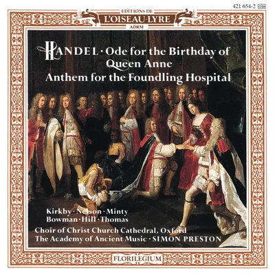 Simon PrestonHandel: Queen Anne Birthday Ode, Foundling Hospital Anthem - Haydn: Missa Brevis