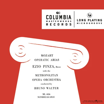 Ezio Pinza/Metropolitan Opera Orchestra/Bruno Walter/Fausto ClevaMozart: Operatic Arias