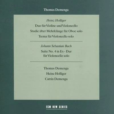 Thomas larcher/Thomas DemengaSuite for Cello Solo No.4 in E flat, BWV 1010