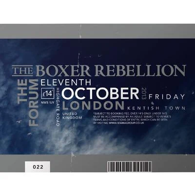 The Boxer RebellionLive At The Forum