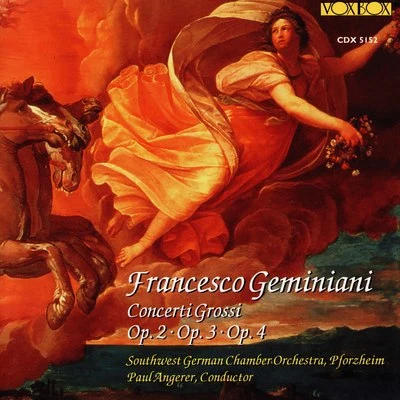 Südwestdeutsches Kammerorchester Pforzheim/Timo Handschuh/Laurent Albrecht BreuningerGeminiani: Concerti grossi, Opp. 2-4