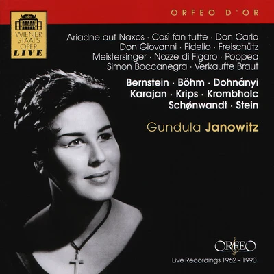 Academy of London/Gundula Janowitz/Richard StampOpera Arias (Soprano): Janowitz, Gundula - MONTEVERDI, C.BEETHOVEN, L. vanSMETANA, B.MOZART, W.A.VERDI, G.WEBER, C.M. vonWAGNER, R.